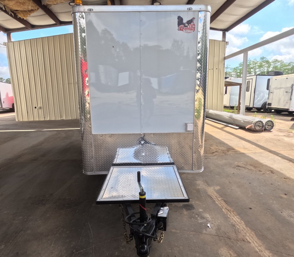 6'x10' Quality Cargo Fiber Splicing Trailer
