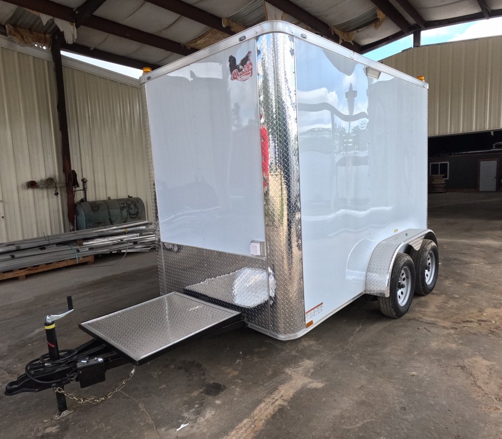 6'x10' Quality Cargo Fiber Splicing Trailer