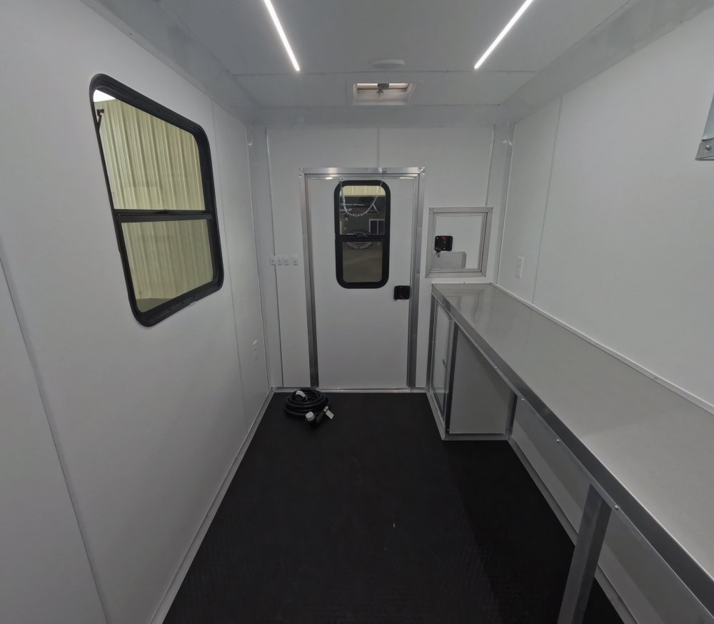 6'x10' Quality Cargo Fiber Splicing Trailer