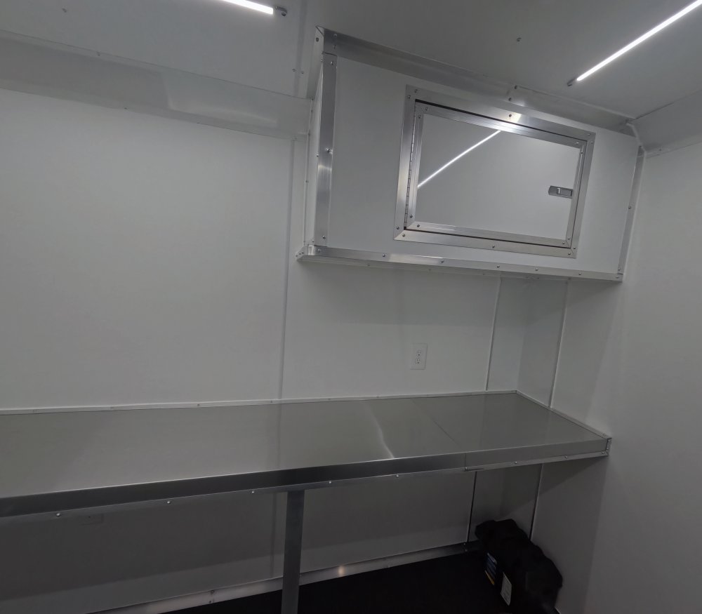 6'x10' Quality Cargo Fiber Splicing Trailer