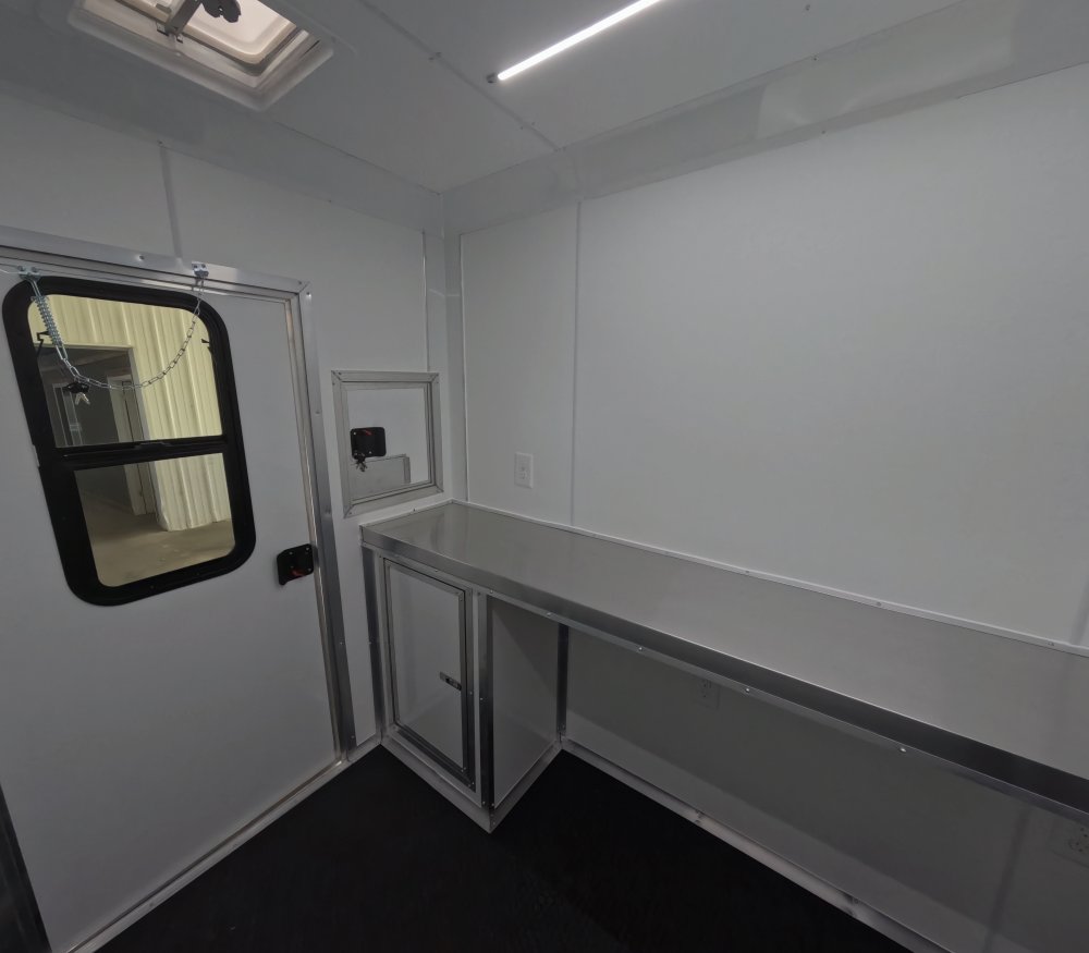 6'x10' Quality Cargo Fiber Splicing Trailer