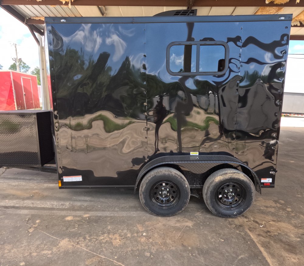 7'x10' Quality Cargo Fiber Splicing Trailer