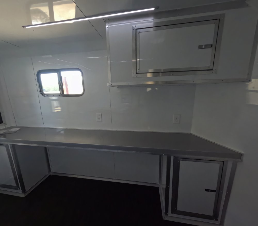 7'x10' Quality Cargo Fiber Splicing Trailer