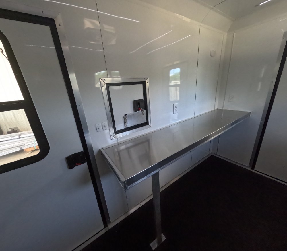 7'x10' Quality Cargo Fiber Splicing Trailer