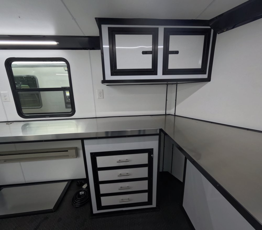7'x12' Quality Cargo Fiber Splicing Trailer