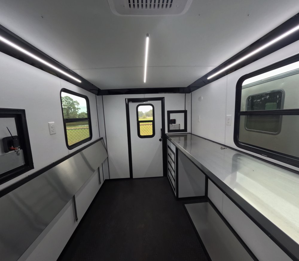 7'x12' Quality Cargo Fiber Splicing Trailer