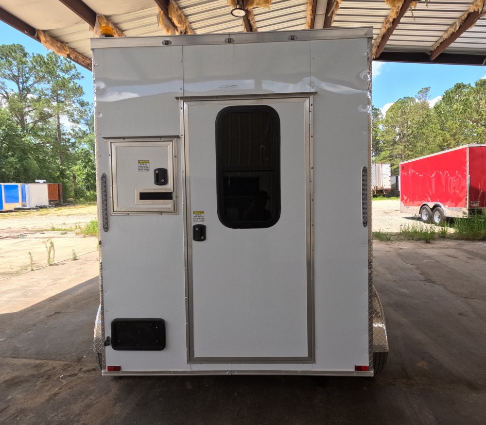 6'x10' Quality Cargo Fiber Splicing Trailer