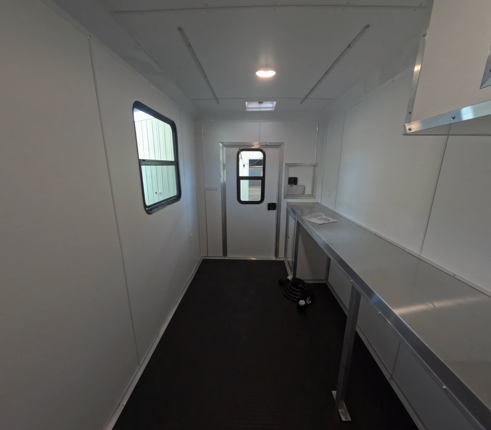 6'x10' Quality Cargo Fiber Splicing Trailer