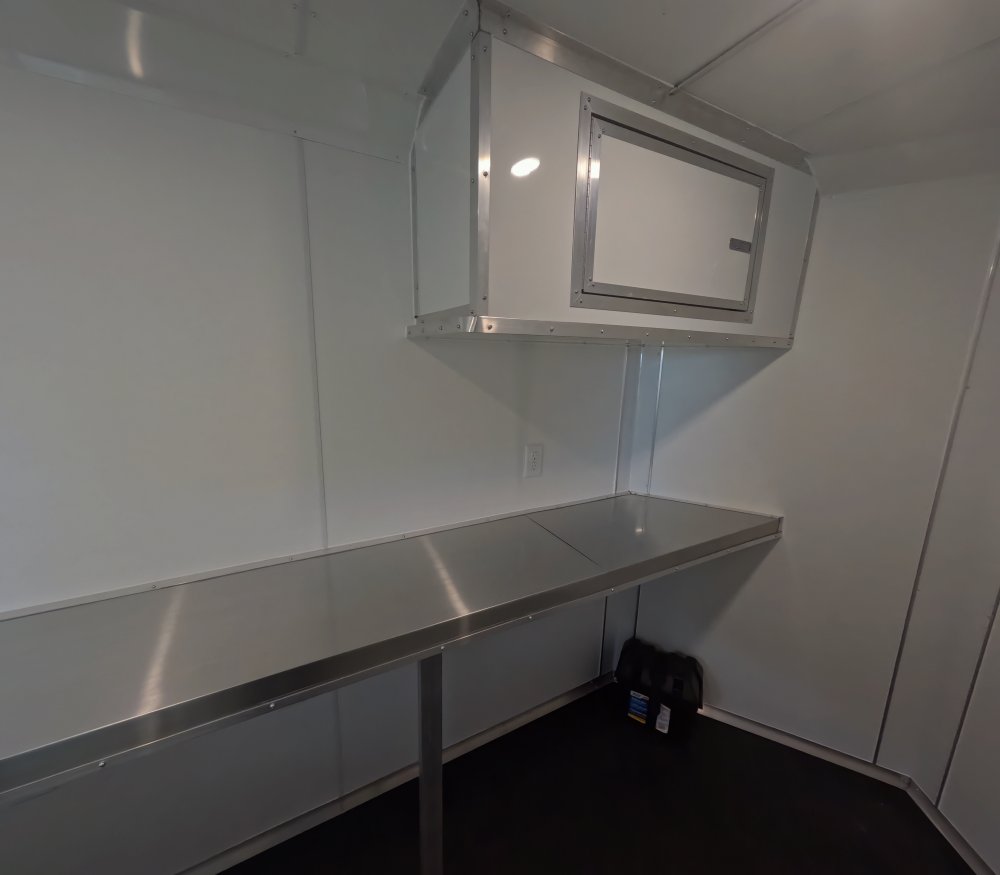 6'x10' Quality Cargo Fiber Splicing Trailer