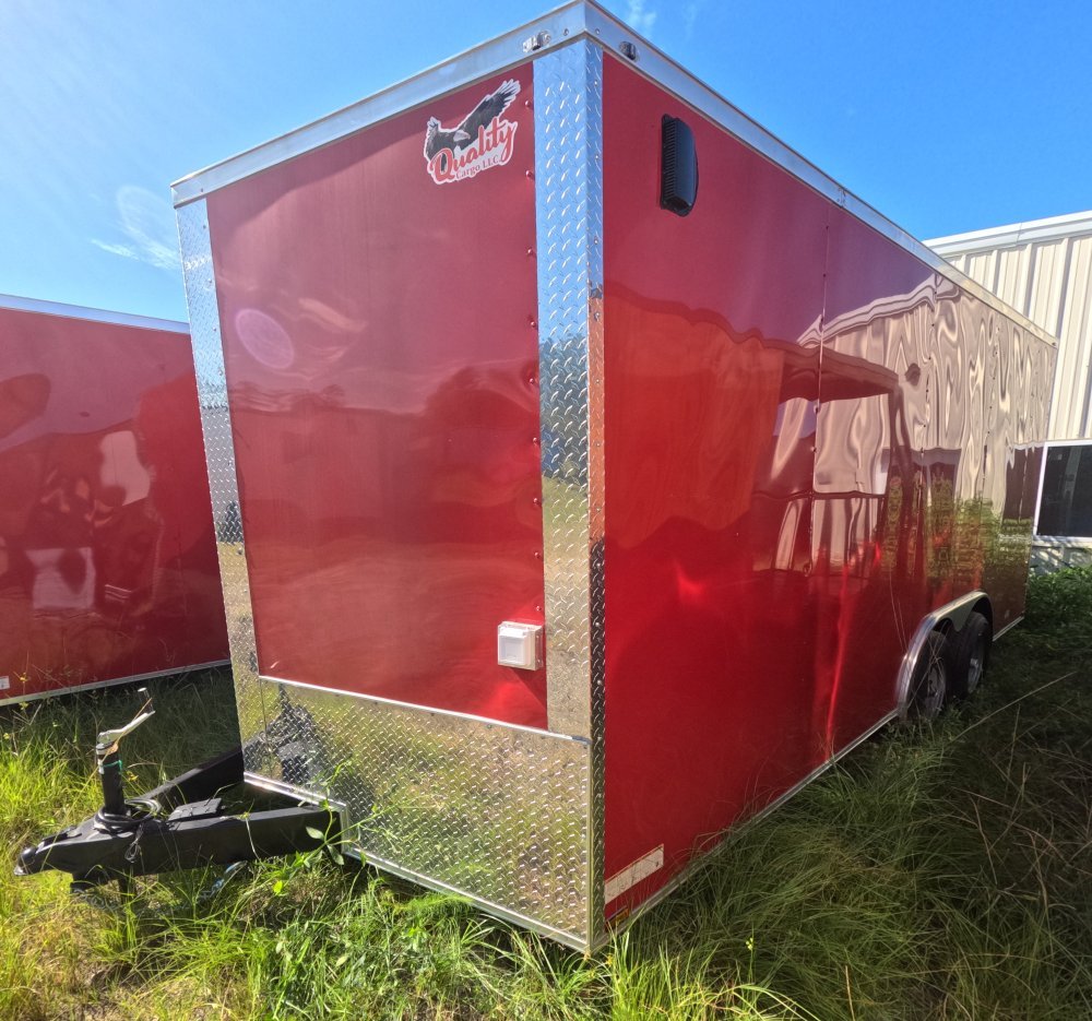 8' 5"x18' Quality Cargo Enclosed Cargo