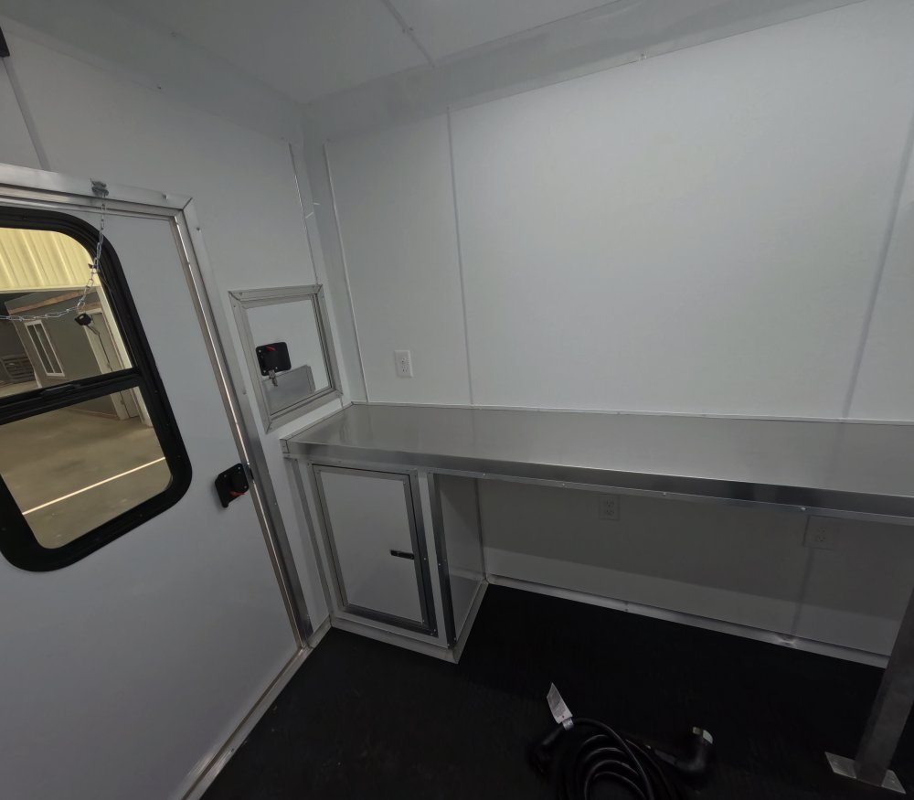 6'x10' Quality Cargo Fiber Splicing Trailer