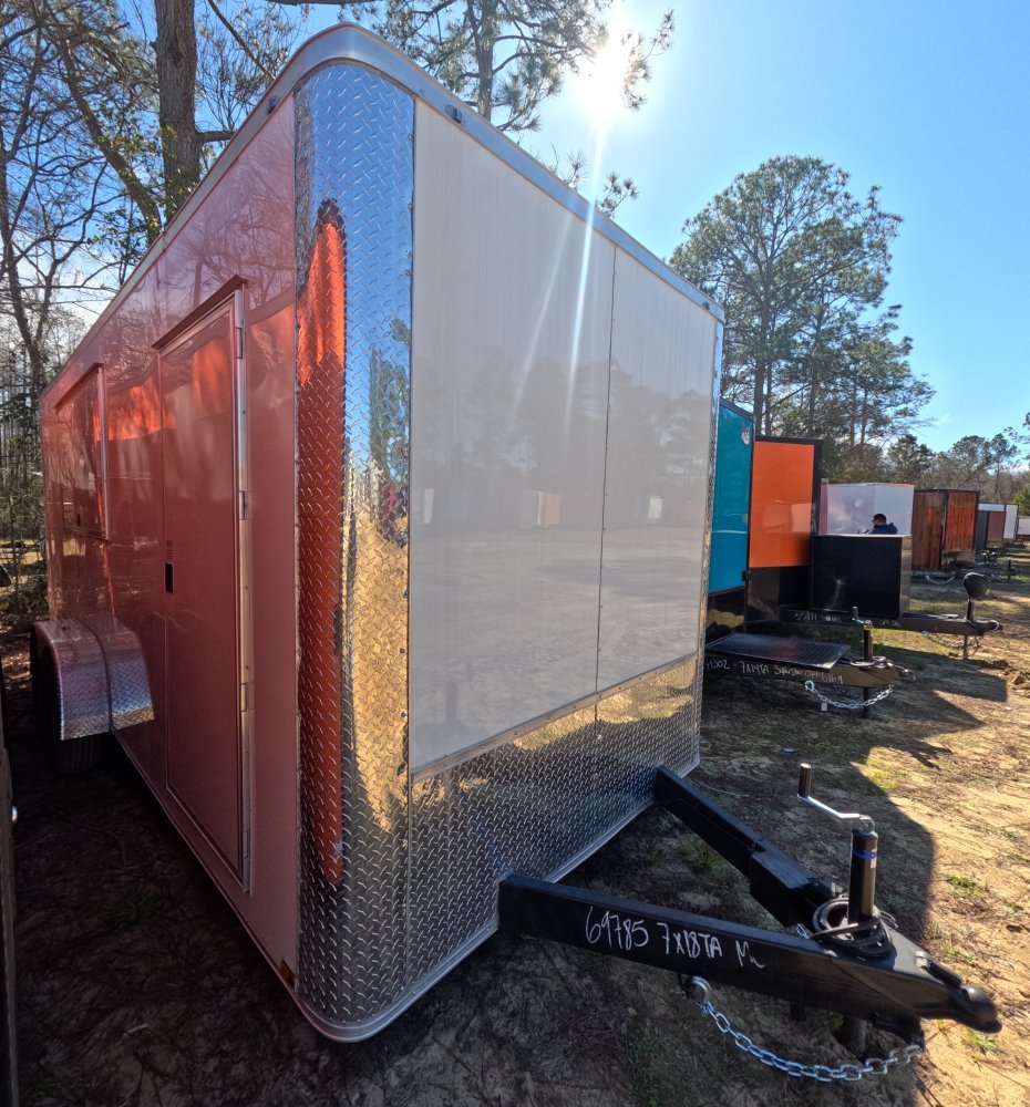 7'x18' Quality Cargo Concession Trailer
