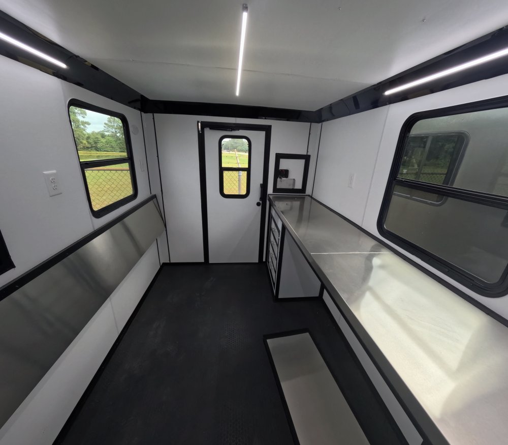 7'x12' Quality Cargo Fiber Splicing Trailer
