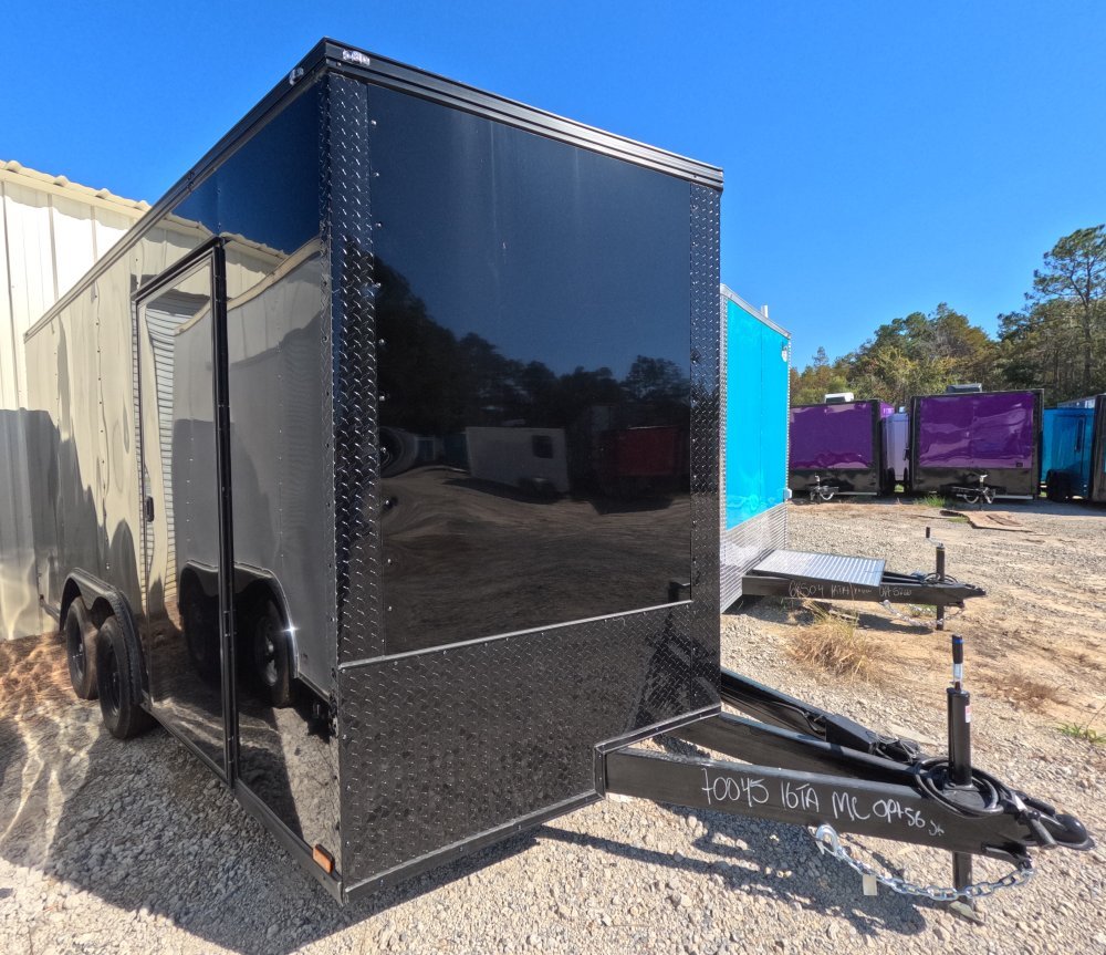 8.5'x16' Quality Cargo Enclosed Cargo