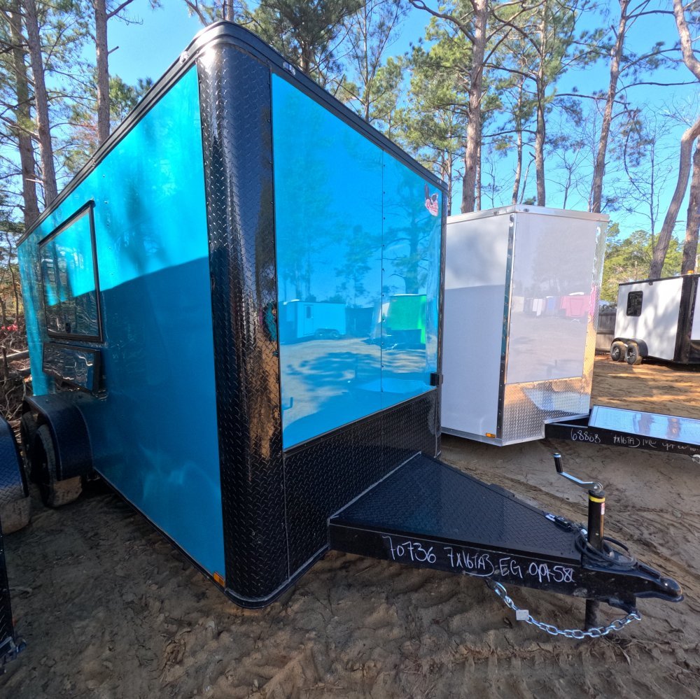 7'x16' Quality Cargo Concession Trailer