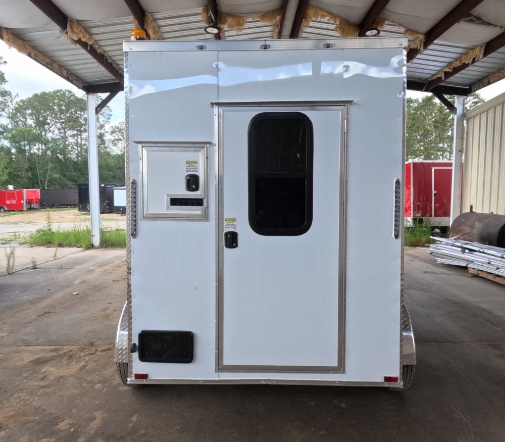 6'x10' Quality Cargo Fiber Splicing Trailer