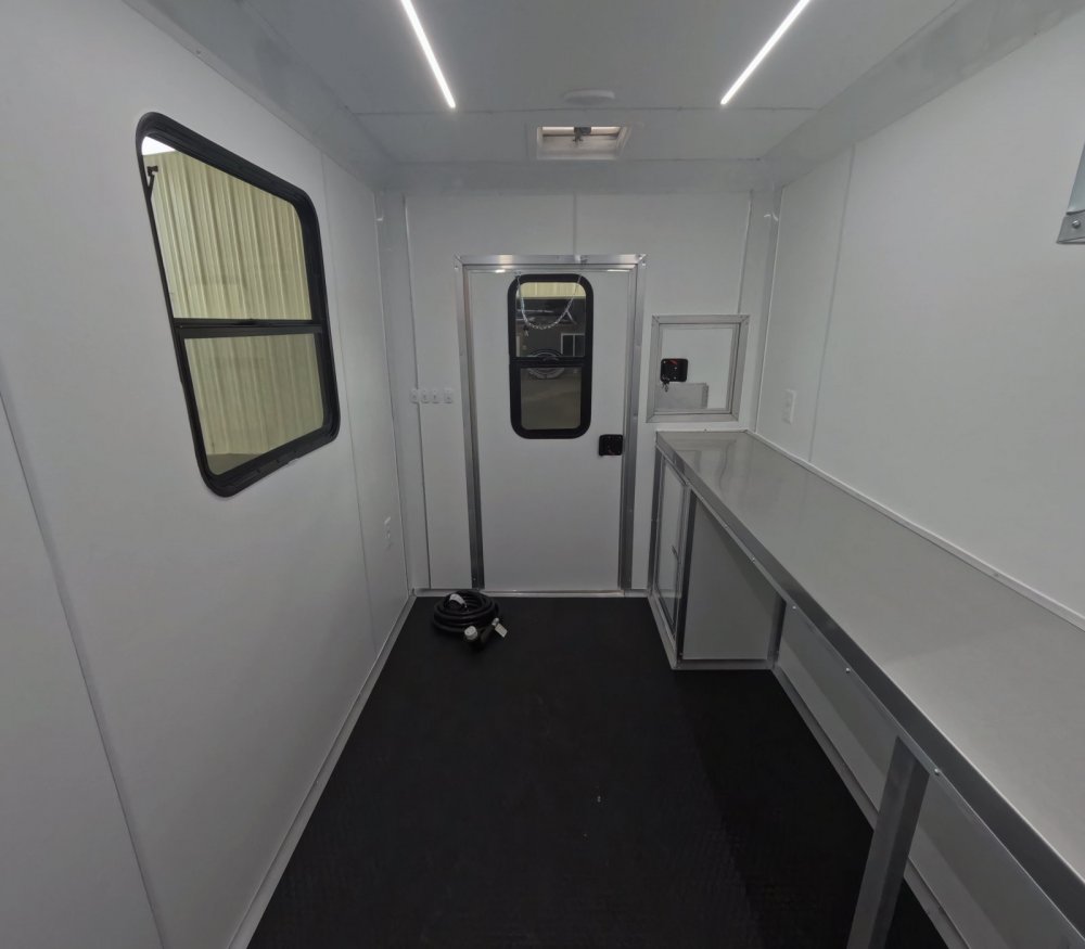6'x10' Quality Cargo Fiber Splicing Trailer