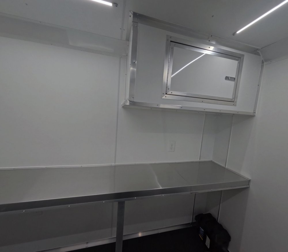 6'x10' Quality Cargo Fiber Splicing Trailer