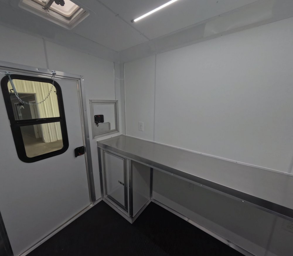 6'x10' Quality Cargo Fiber Splicing Trailer