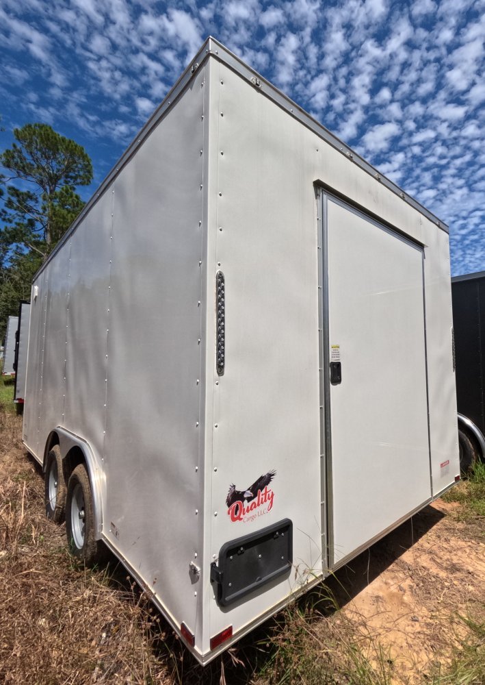 8' 5"x16' Quality Cargo Enclosed Cargo