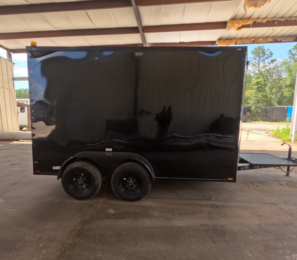 7'x10' Quality Cargo Fiber Splicing Trailer