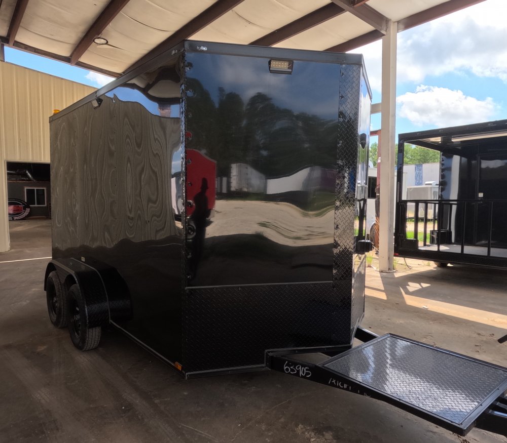 7'x10' Quality Cargo Fiber Splicing Trailer