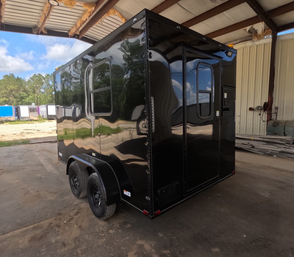 7'x10' Quality Cargo Fiber Splicing Trailer