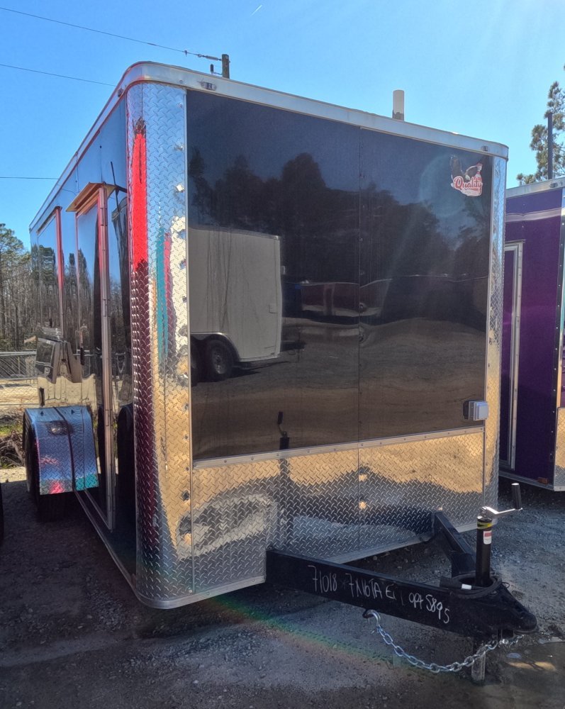 7'x16' Quality Cargo Concession Trailer
