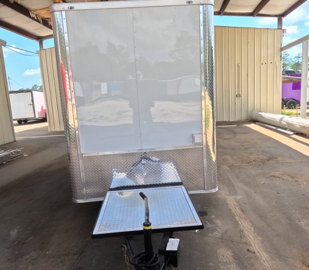 6'x10' Quality Cargo Fiber Splicing Trailer