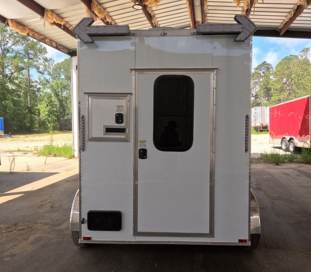6'x10' Quality Cargo Fiber Splicing Trailer