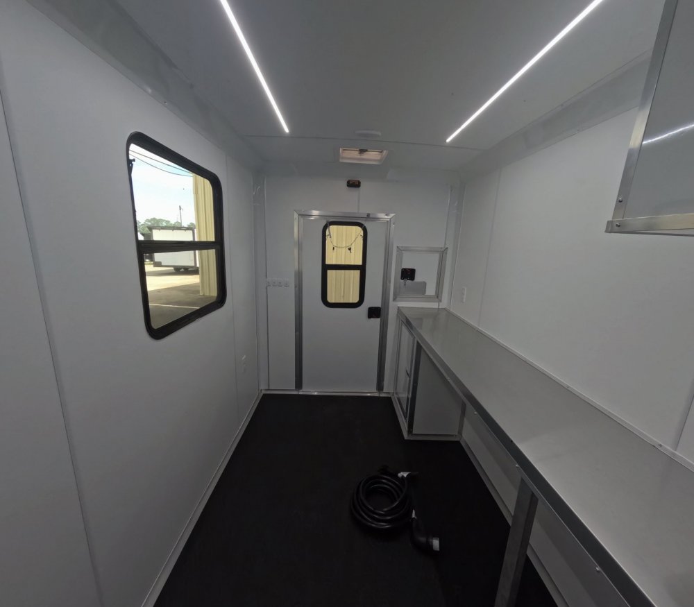 6'x10' Quality Cargo Fiber Splicing Trailer
