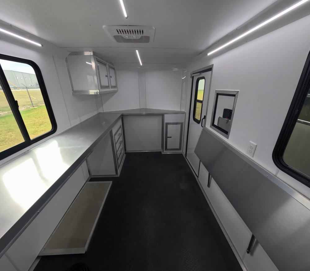 7'x12' Quality Cargo Fiber Splicing Trailer