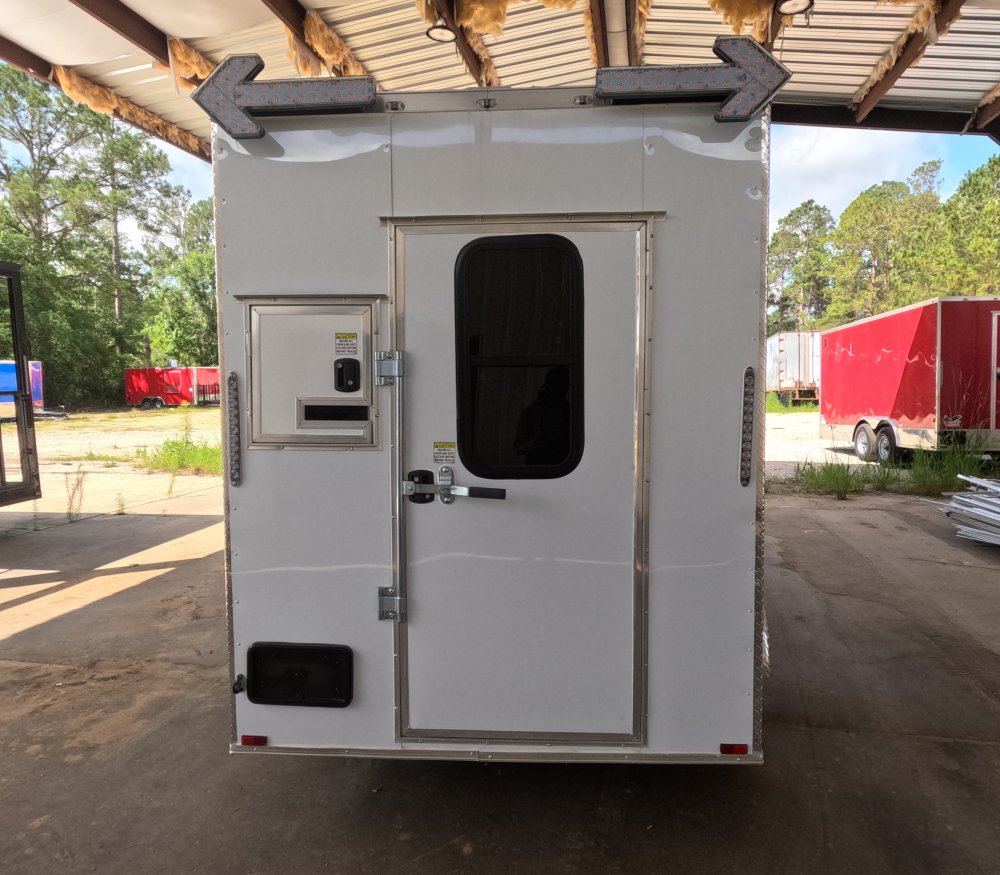 6'x10' Quality Cargo Fiber Splicing Trailer