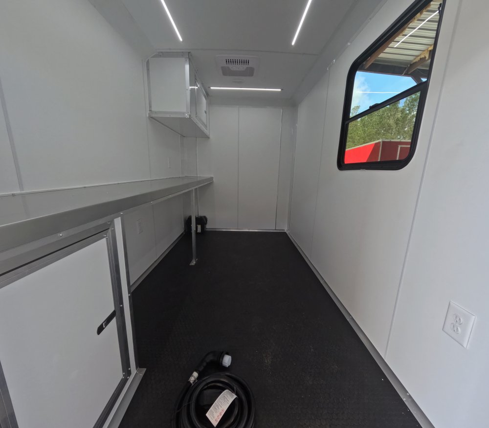 6'x10' Quality Cargo Fiber Splicing Trailer