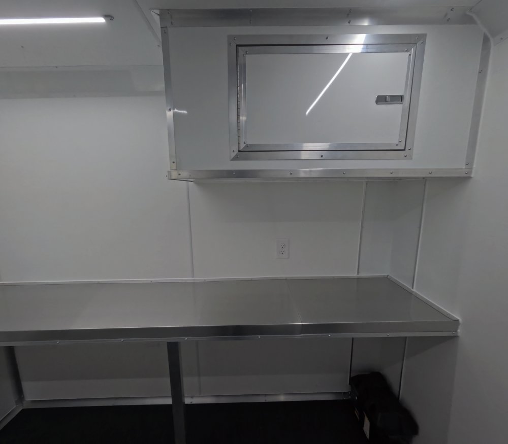 6'x10' Quality Cargo Fiber Splicing Trailer