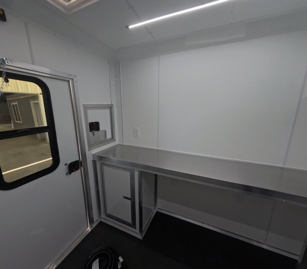 6'x10' Quality Cargo Fiber Splicing Trailer