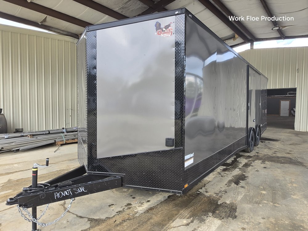 8.5'x28' Quality Cargo Enclosed Car Hauler