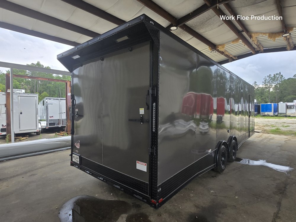 8.5'x28' Quality Cargo Enclosed Car Hauler