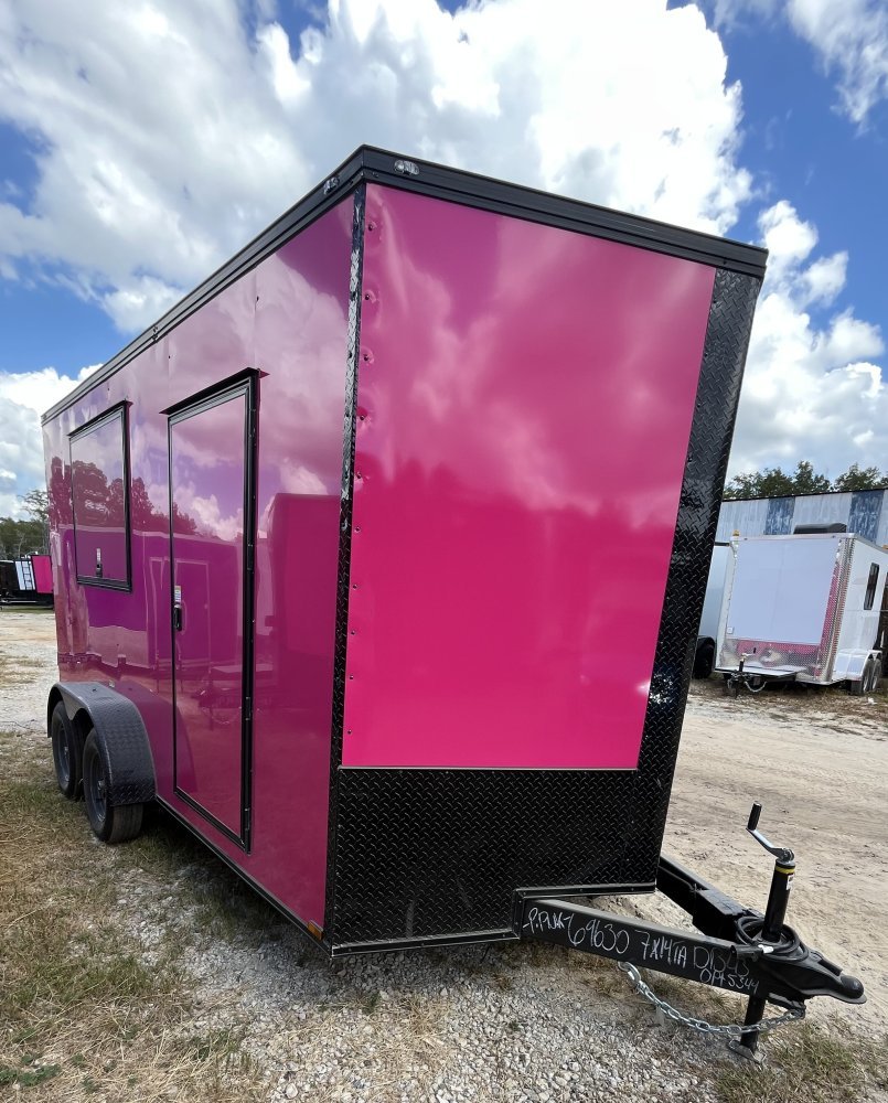 7'x14' Quality Cargo Concession Trailer