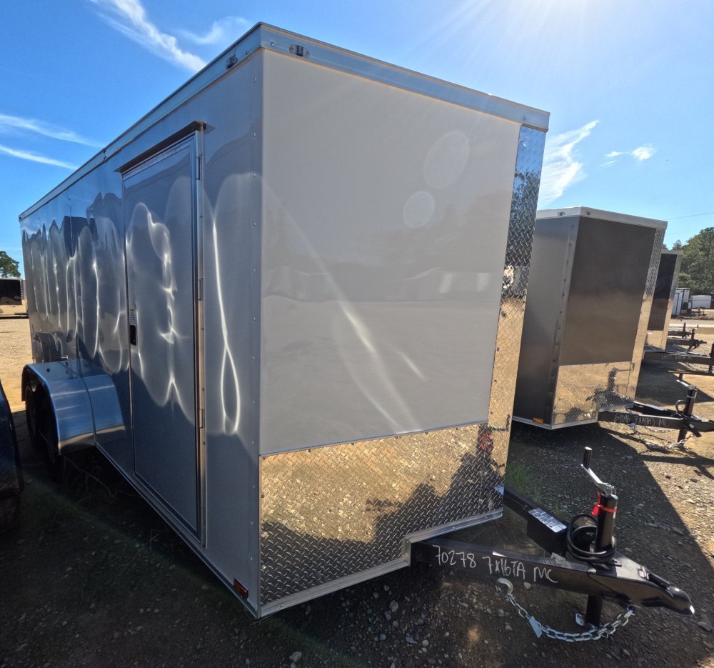 7'x16' Quality Cargo Enclosed Cargo
