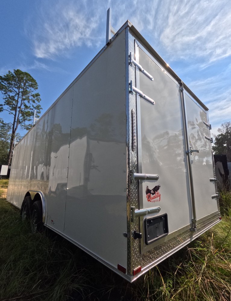 8' 5"x24' Quality Cargo Enclosed Cargo