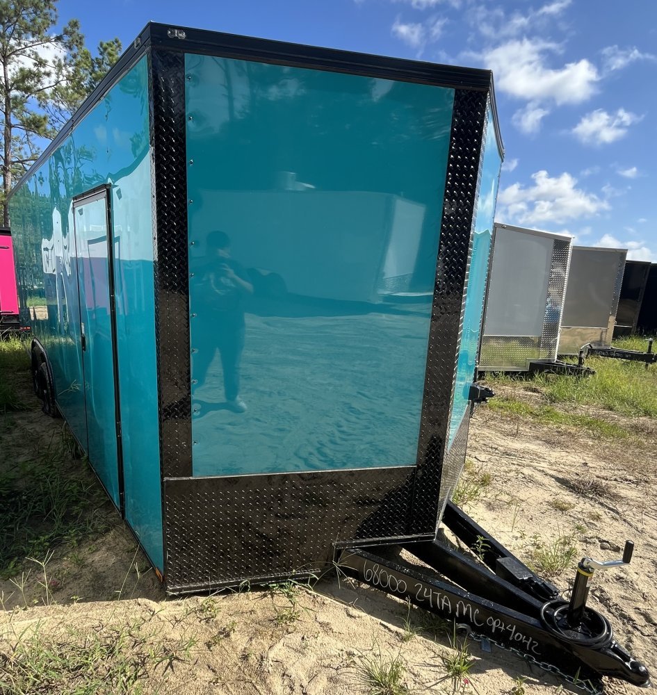 8' 5"x24' Quality Cargo Enclosed Cargo