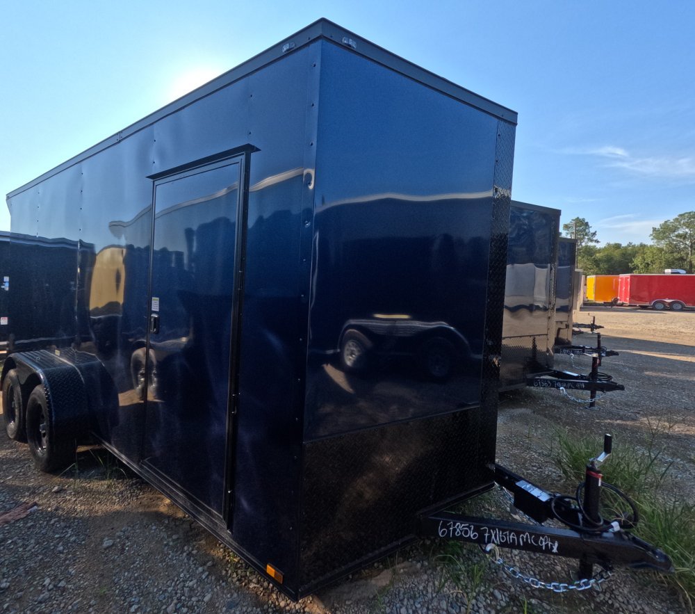 7'x16' Quality Cargo Enclosed Cargo
