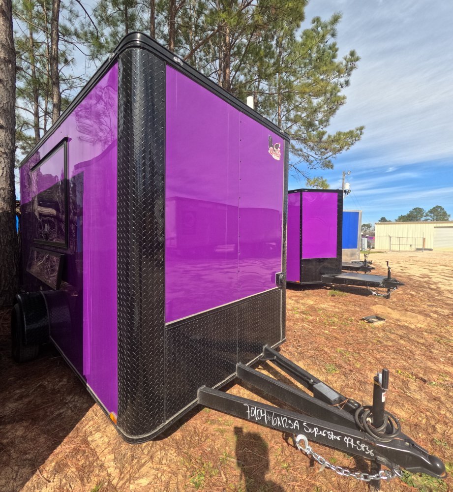 6'x12' Quality Cargo Concession Trailer