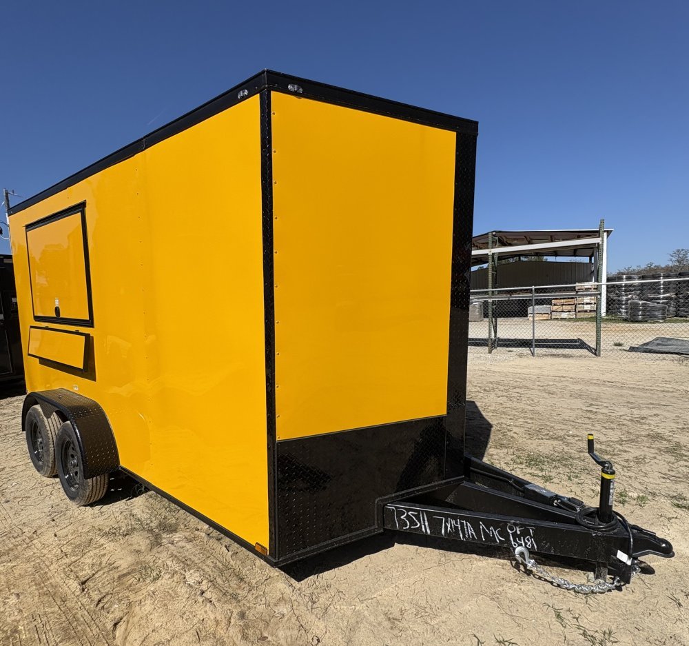 7'x14' Quality Cargo Concession Trailer