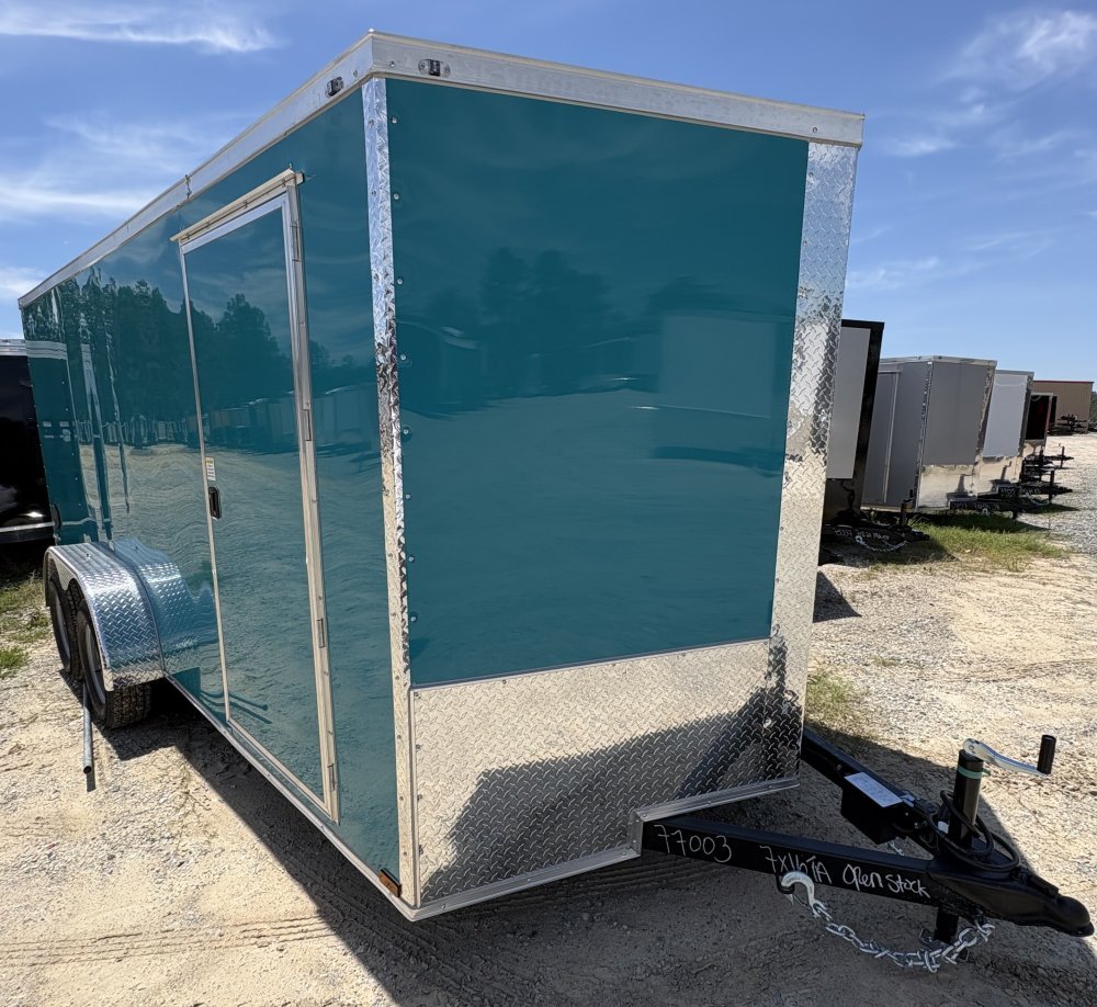 7'x16' Quality Cargo Enclosed Cargo