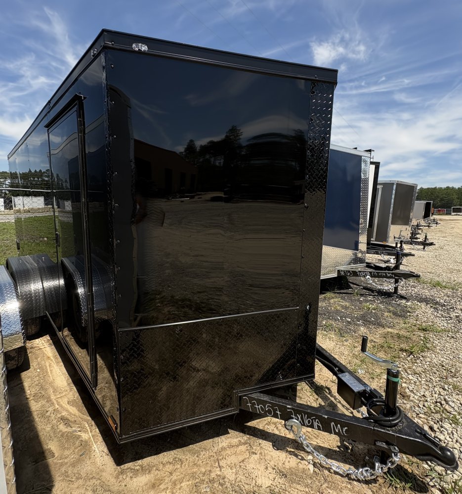 7'x16' Quality Cargo Enclosed Cargo