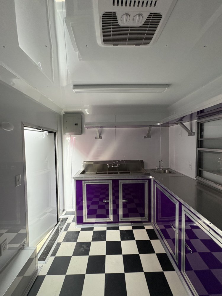 8.5'x12' Quality Cargo Concession Trailer