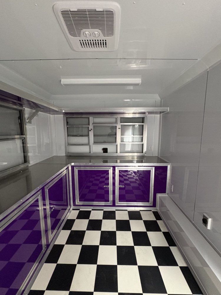 8.5'x12' Quality Cargo Concession Trailer