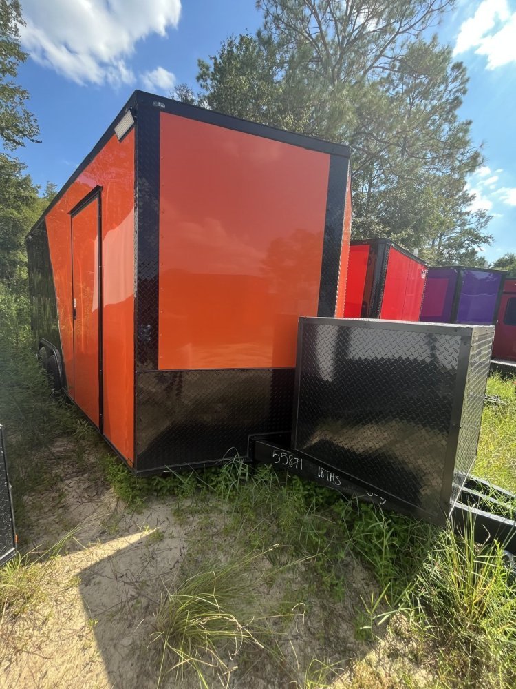 8' 5"x18' Quality Cargo Enclosed Car Hauler